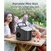 COWSAR Ice Maker Countertop, Portable Ice Machine with Self-Cleaning, 26.5lbs/24Hrs,