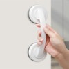 WANLIAN Powerful Suction Cup Glass Mirror Door Handle, Refrigerator Drawer
