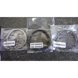 RILEY JOHN DEERE M, MT, 40, 320, 330 PISTON RING SET. STD. 4" BORE. W/ALUMINUM PISTONS