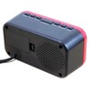Jensen JEP-150 AM/FM Band Clock Radio with Weather Alert, Multicolor