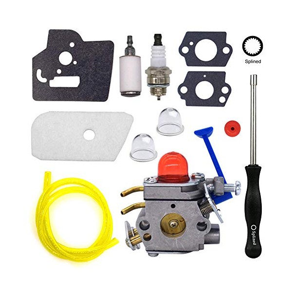 FitBest Carburetor Fits Husqvarna 545081848 125L 125LDX 128C 128CD 128L