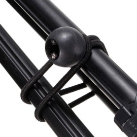 10PCS Ball Bungees 14CM Tent Accessories for Camping Tent Camping Tarp Canopy Banner Cargo - Tent Pole Elastic Cord Small Bungee Straps Black Bungee Cords with Balls