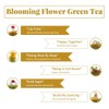 LWXLJMJZC－12 Unique Varieties Blooming Green Tea Ball | Jasmine Flowering