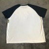 George Mens White Short Sleeve Moisture Wicking Poly Raglan Tee