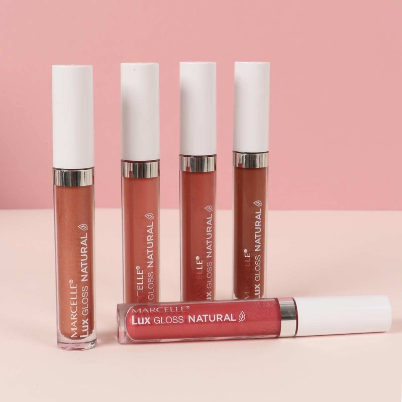 MARCELLE Lux Gloss Natural Cherry Glaze, 3.5 Ml, 3.5 Milliliters