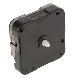 MERIGLARE Silent Clock Movement, 8.9mm No Thread Shaft