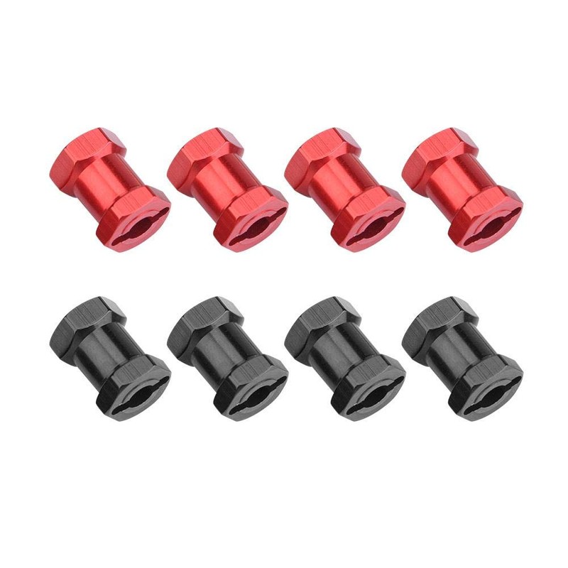 4pcs RC Car Wheel Hub Adapter, RC Wheel Hex Hub