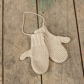 Ragon House Grey Mitten Pair Set/2