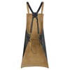 Tanner london Full Grain Leather Apron, Dark Brown, Black, Green,