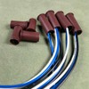 Gebildet 4 sets Brown Magnetic Switch Wiring NO/NC Recessed Door