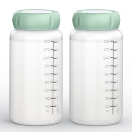 Xaproo Breastmilk Containers, Compatible with Xaproo Breast Milk Cooler-Green (2PCS)
