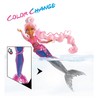 MERMAZE Color Change Harmonique Mermaid Doll with Stylish Accessories, Poseable,