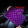 Forala 3-Pack Bling Bling Auto Center Console Pad Soft Plush