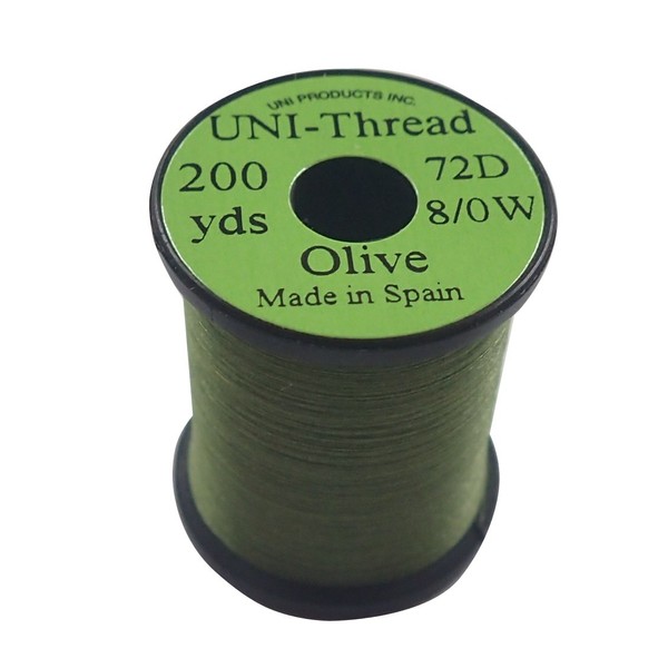Uni-Thread 8/0 Color: Olive (030)