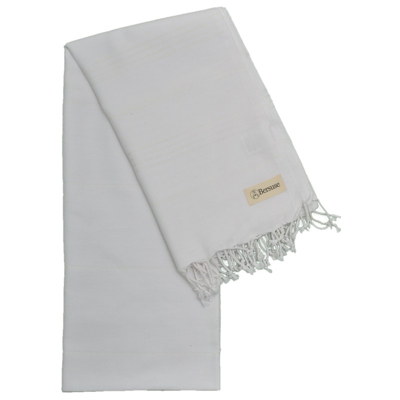 Bersuse 100% Cotton - Anatolia Turkish Towel - White
