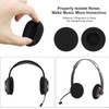 Zhenghebuy 4 Pairs 55mm Ear Pads,Headphone Earpad Covers,Ear Cushions Foam,Ear