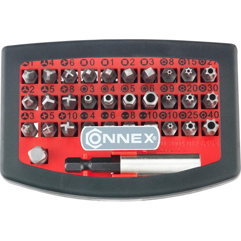 Connex COXB973732 Security Screwdriver Bit Set, Multi-Colour