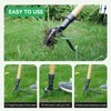 Weed Puller Stand-Up Weed Puller Tool with Long Handle &