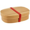 Yamako 80184 Bent Wappa Lunch Box, Family, Approx. 8.3 x