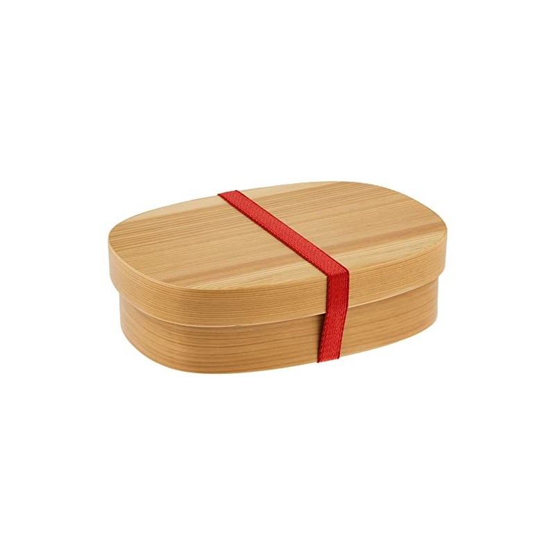 Yamako 80184 Bent Wappa Lunch Box, Family, Approx. 8.3 x