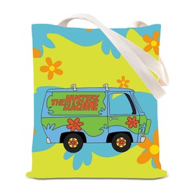 Cartoon Movie Makeup Bag Mystery Machine Makeup Bag Mystery Machine Gift Best Friend Gift Mystery Van Cosmetic Bag (Mystery Van T UK)