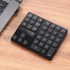 Wireless Number Pad with 35 Keys 2.4G Quiet USB Numeric