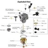 YHB Carburetor Carb Jet Kit Aftermarket Replacement for Predator 212cc