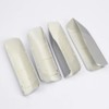 HIGH FLYING Silver Roof Rails Rack Leg Cover End Cap