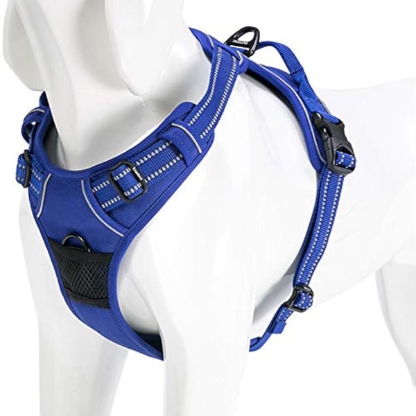 WINHYEPET True Love Dog Harness, No-Pull Reflective Pet Harness with