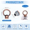 PATIKIL 18Lb Load Lamp Female Loop Holder, 2 Set Lifting