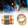 2pcs 169729 MIG Welding Nozzles for Miller M25 M40 Hobart