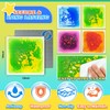 Toddlers Sensory Liquid Floor Tiles - 4 Pack Liquid Tiles