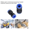 50Pcs Straight Pneumatic Connector Push to Connect Fittings for PU-10