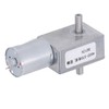 Double Shaft Gear Motor Self Locking CW CCW Aluminum Alloy
