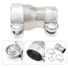 ePathChina 2PCS Exhaust Reducer Adapter, 2.5" to 3" OD Exhaust