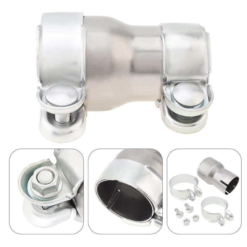ePathChina 2PCS Exhaust Reducer Adapter, 2.5" to 3" OD Exhaust