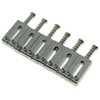 Dopro Set of 6 Stainless Steel Saddle Guitar Bridge Saddle