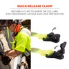 Lanyard with Clamp End, Easily Attaches to Hard Hat, Tools,