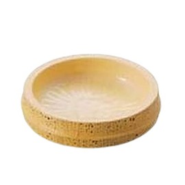 J-kitchens Soba Condiment Dish, Zaru Soba, Small Plate, Crack-Resistant, Resin, φ3.3 x 2.2 inches (8.4 x 5.7 cm), Echizen Goma Bamboo Made in Japan