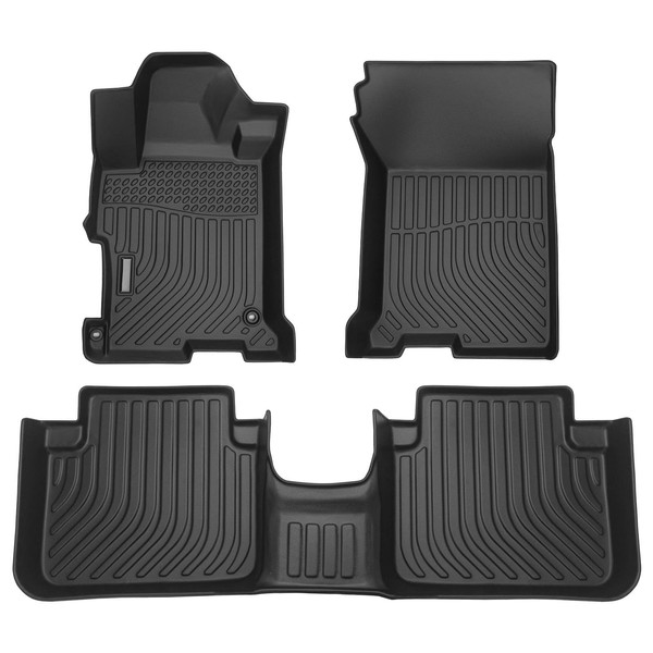 LNZMPART Floor Mats Custom Fit for 2013-2017 Honda Accord, TPE