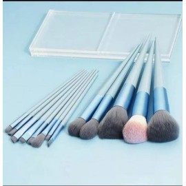 Universal Set De 13 Brochas Para  Maquillaje, Sombra, Base O Polvo.