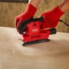 DEKTON DT80750 Hook and Loop Mixed Orbital Sanding Sheets, Black/Red,