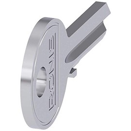 Siemens 3SU19500FB800AA0 Key for Key-Operated Switch RONIS Lock Number SB30, Black