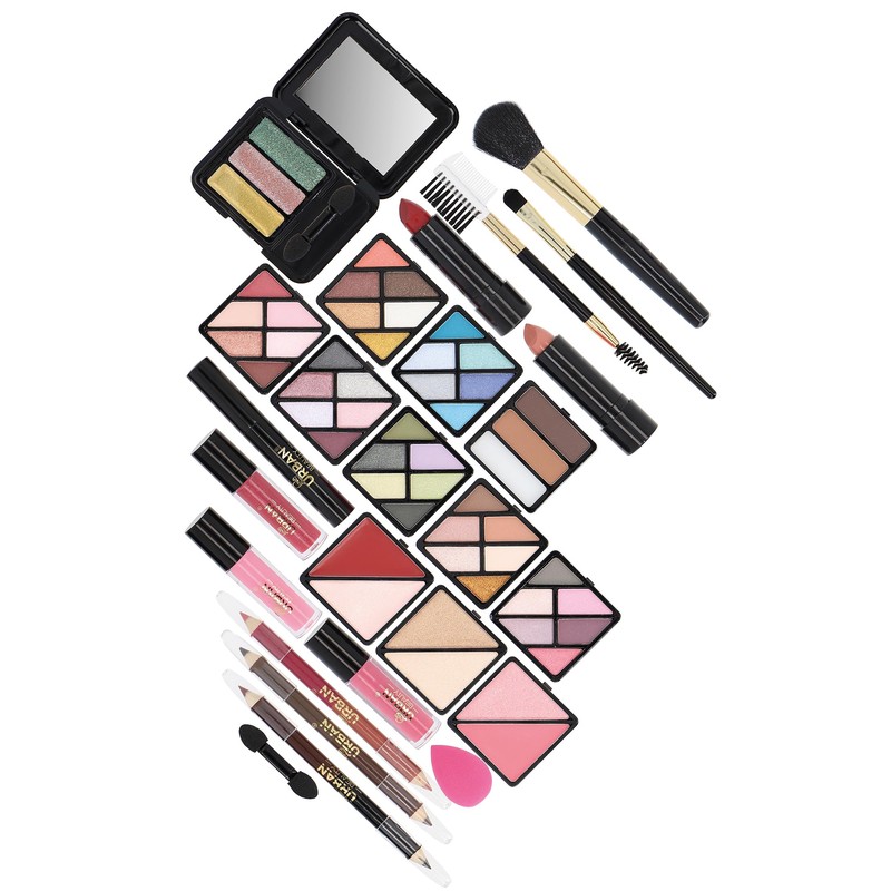 Vegan Makeup Vanity Case Love Urban Beauty Luxe Gold Touch