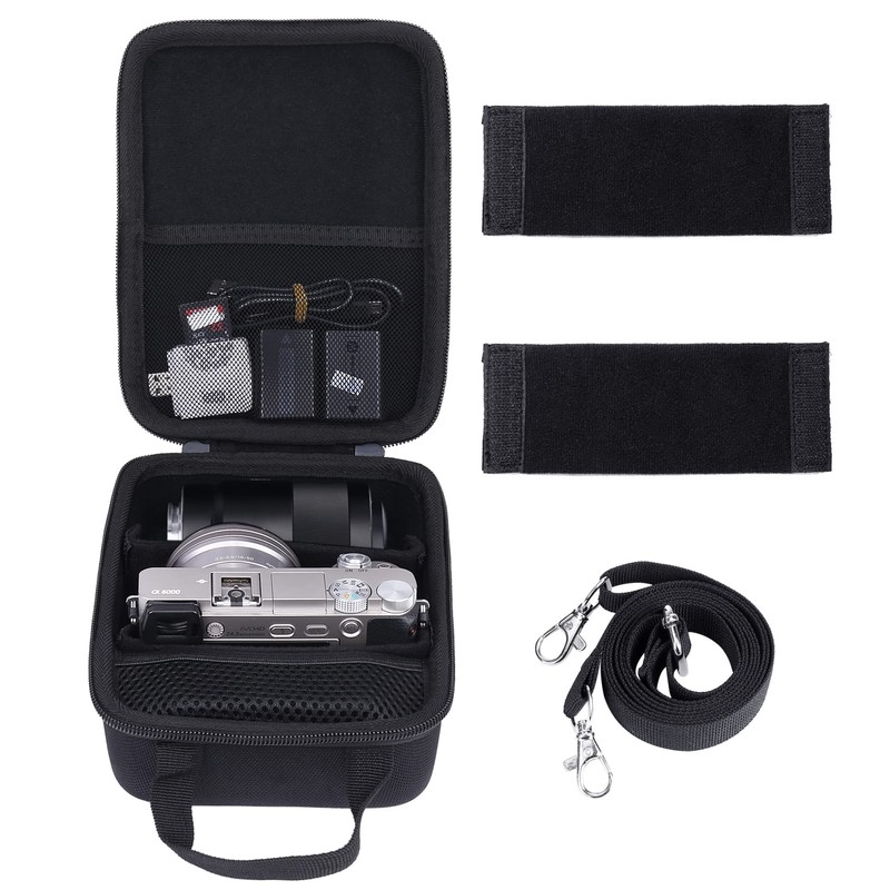 Aenllosi Storage Case Compatible Sony Mirrorless SLR Camera α6000/α6400/α6100/α6300 (Compatible