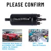 CarBole External In Line Fuel Pump: 116 PSI High Pressure