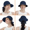SUN CUBE Sombrero de sol para mujer UPF 50+, visera