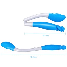 Toilet Aids Tools, Toilet Aid for Wiping, Folding Comfort Wipe Self Assist Toilet Aid for Limited Mobility, Long Reach Personal Wiping Aid, Toilet Assist Tool for Independent Daily Living