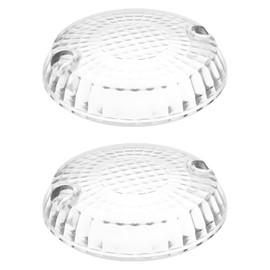 2-Piece Motorcycle Indicator Lens Cover Compatible with Yamaha V-Star Compatible with Kawasaki Vulcan 1500