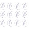Pstyle PST-040 Suction Cups, Double-Sided, Transparent, Fixed Storage, Convenient Goods,